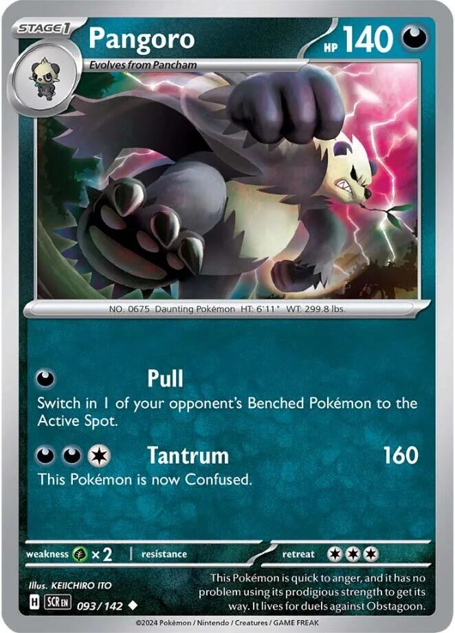 Pangoro (093/142) [Scarlet & Violet: Stellar Crown] | Cracking-Singles