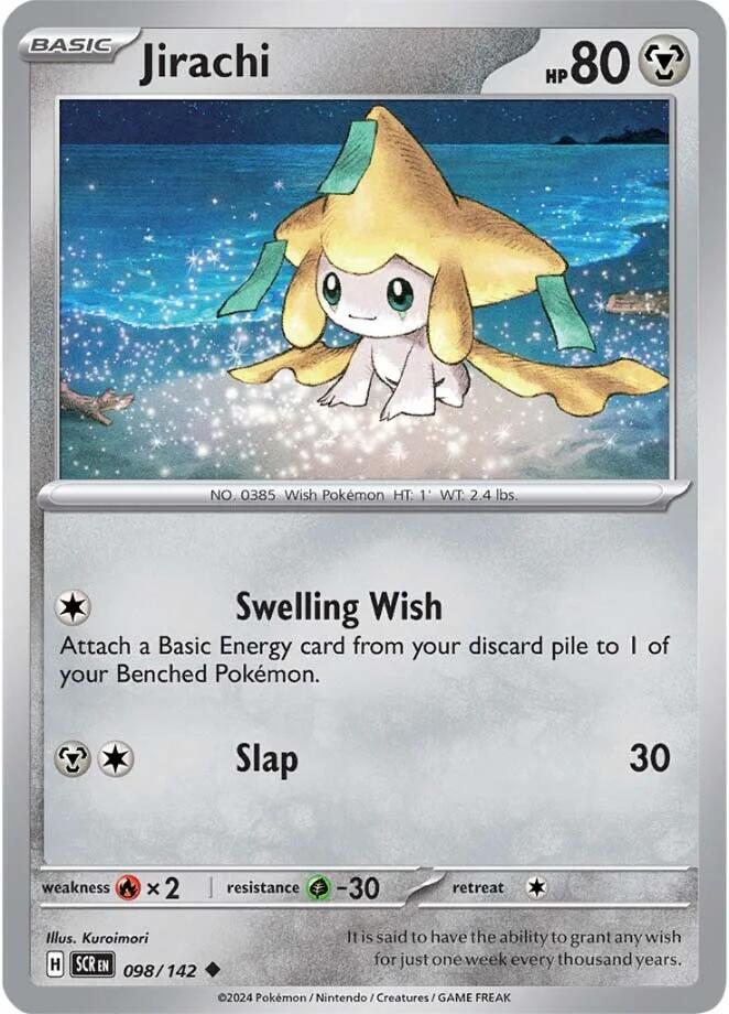 Jirachi (098/142) [Scarlet & Violet: Stellar Crown] | Cracking-Singles