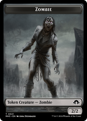 Zombie // Energy Reserve Double-Sided Token [Modern Horizons 3 Tokens] | Cracking-Singles