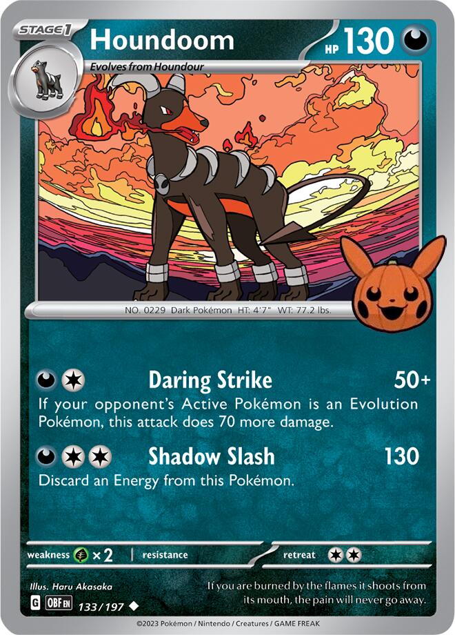 Houndoom (133/197) [Trick or Trade 2024] | Cracking-Singles