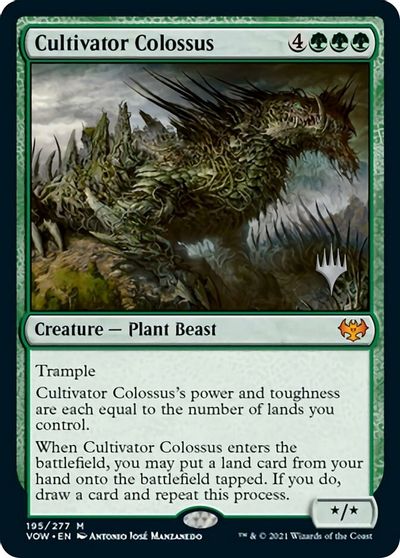 Cultivator Colossus (Promo Pack) [Innistrad: Crimson Vow Promos] | Cracking-Singles