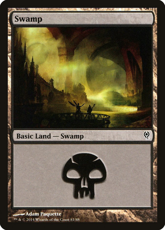 Swamp (81) [Duel Decks: Jace vs. Vraska] | Cracking-Singles