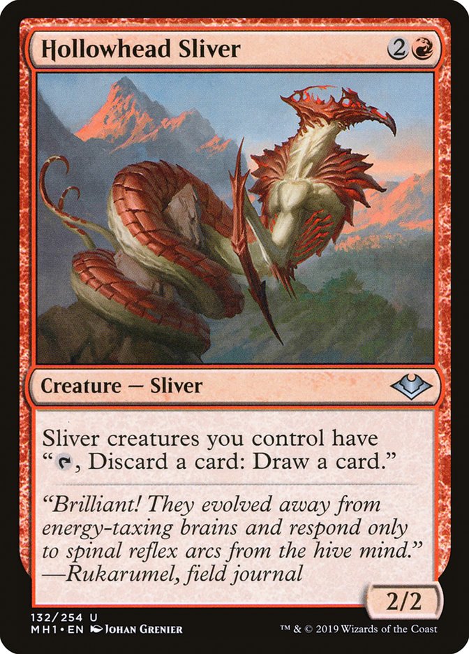 Hollowhead Sliver [Modern Horizons] | Cracking-Singles