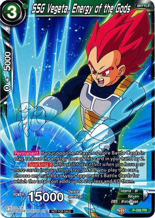 SSG Vegeta, Energy of the Gods (P-098) [Promotion Cards] | Cracking-Singles