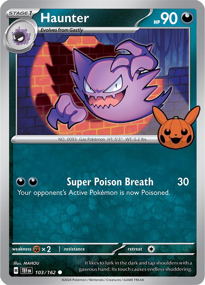 Haunter (103/162) [Trick or Trade 2024] | Cracking-Singles