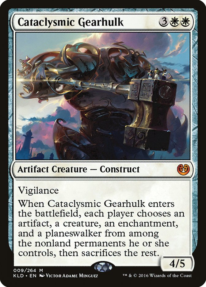 Cataclysmic Gearhulk [Kaladesh] | Cracking-Singles