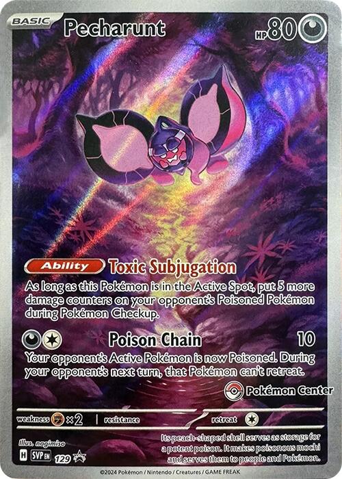 Pecharunt (129) (Pokemon Center Exclusive) [Scarlet & Violet: Black Star Promos] | Cracking-Singles