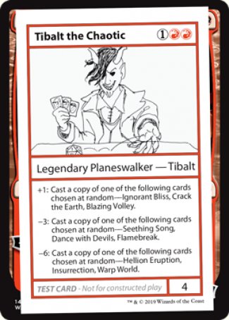 Tibalt the Chaotic (2021 Edition) [Mystery Booster Playtest Cards] | Cracking-Singles