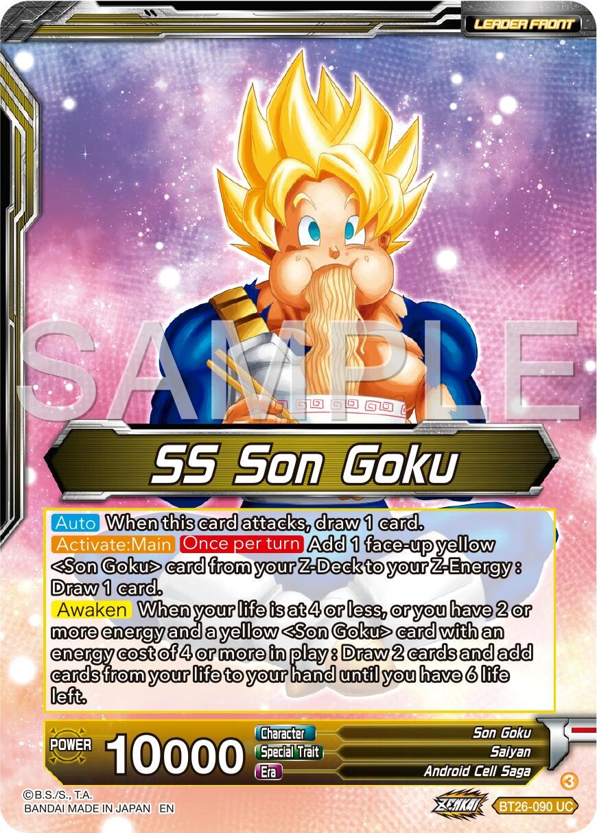 SS Son Goku // SS Son Goku & SS Son Gohan, Battling Father & Son (BT26-090) [Ultimate Advent] | Cracking-Singles