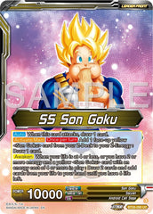 SS Son Goku // SS Son Goku & SS Son Gohan, Battling Father & Son (BT26-090) [Ultimate Advent] | Cracking-Singles