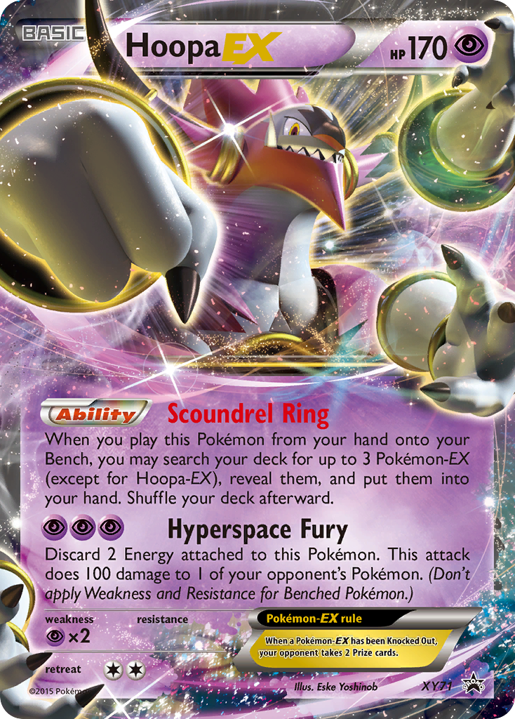 Hoopa EX (XY71) [XY: Black Star Promos] | Cracking-Singles