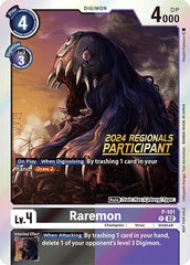 Raremon [P-101] - P-101 (2024 Regionals Participant) [Promotional Cards] | Cracking-Singles