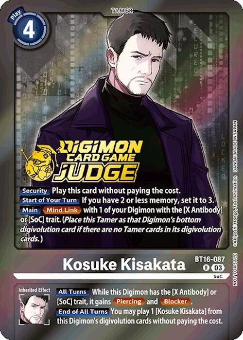 Kosuke Kisakata [BT16-087] (Judge Pack 6) [Beginning Observer] | Cracking-Singles