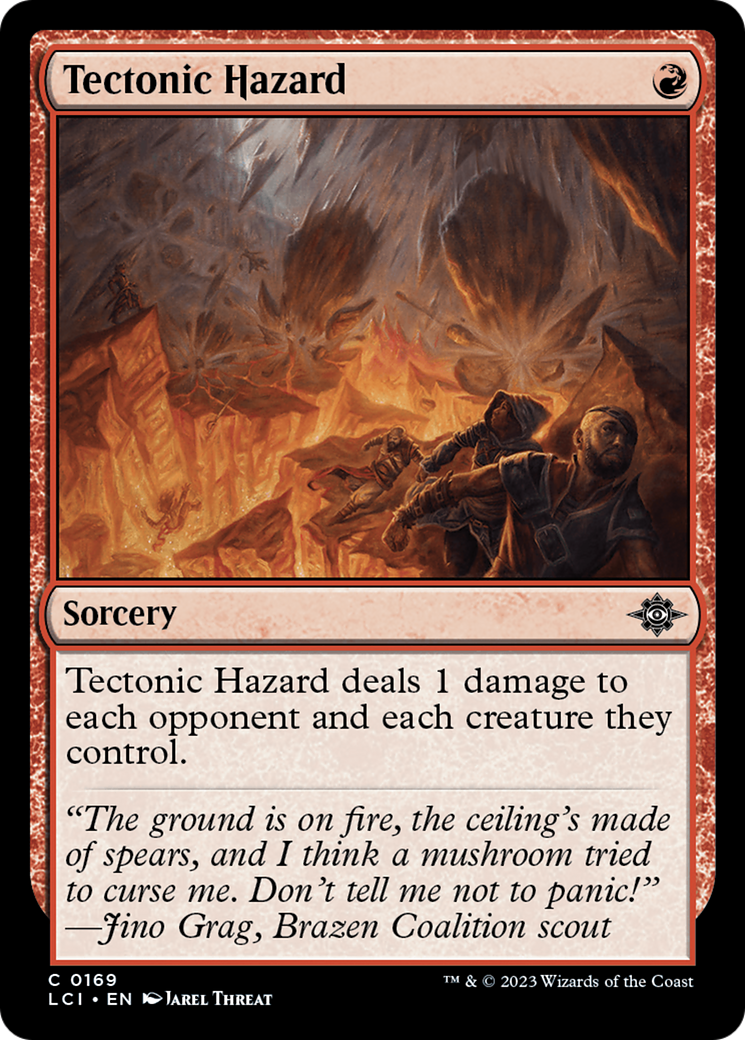 Tectonic Hazard [The Lost Caverns of Ixalan] | Cracking-Singles