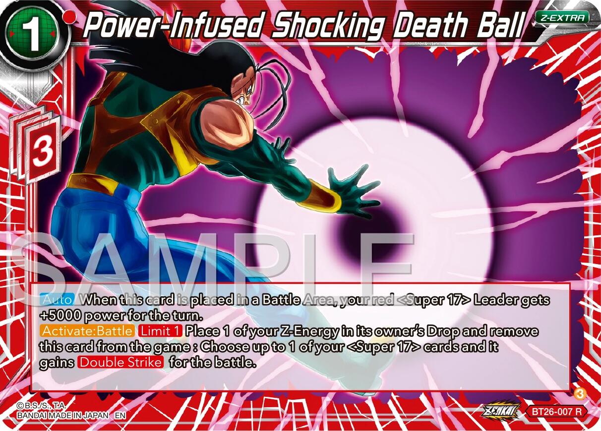 Power-Infused Shocking Death Ball (BT26-007) [Ultimate Advent] | Cracking-Singles