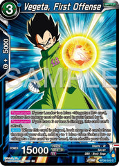 Vegeta, First Offense (BT26-043) [Ultimate Advent] | Cracking-Singles