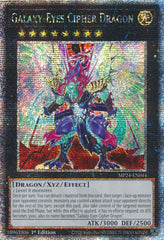 Galaxy-Eyes Cipher Dragon [MP24-EN044] Quarter Century Secret Rare | Cracking-Singles