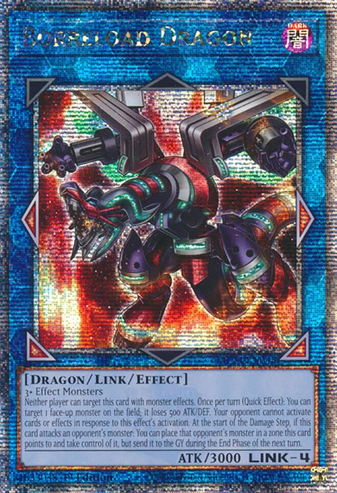 Borreload Dragon (Alternate Art) [MP24-EN048] Quarter Century Secret Rare | Cracking-Singles