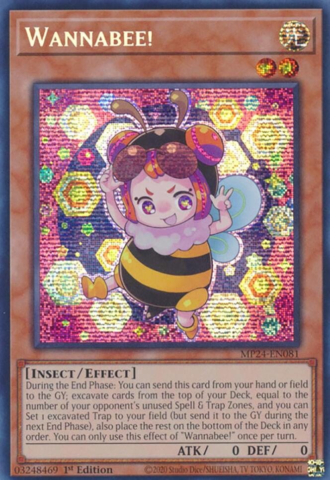 Wannabee! [MP24-EN081] Prismatic Secret Rare | Cracking-Singles