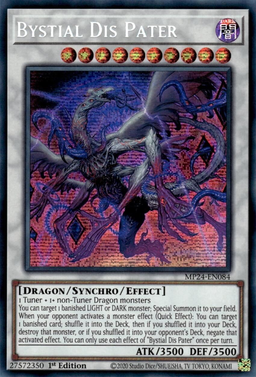 Bystial Dis Pater [MP24-EN084] Prismatic Secret Rare | Cracking-Singles