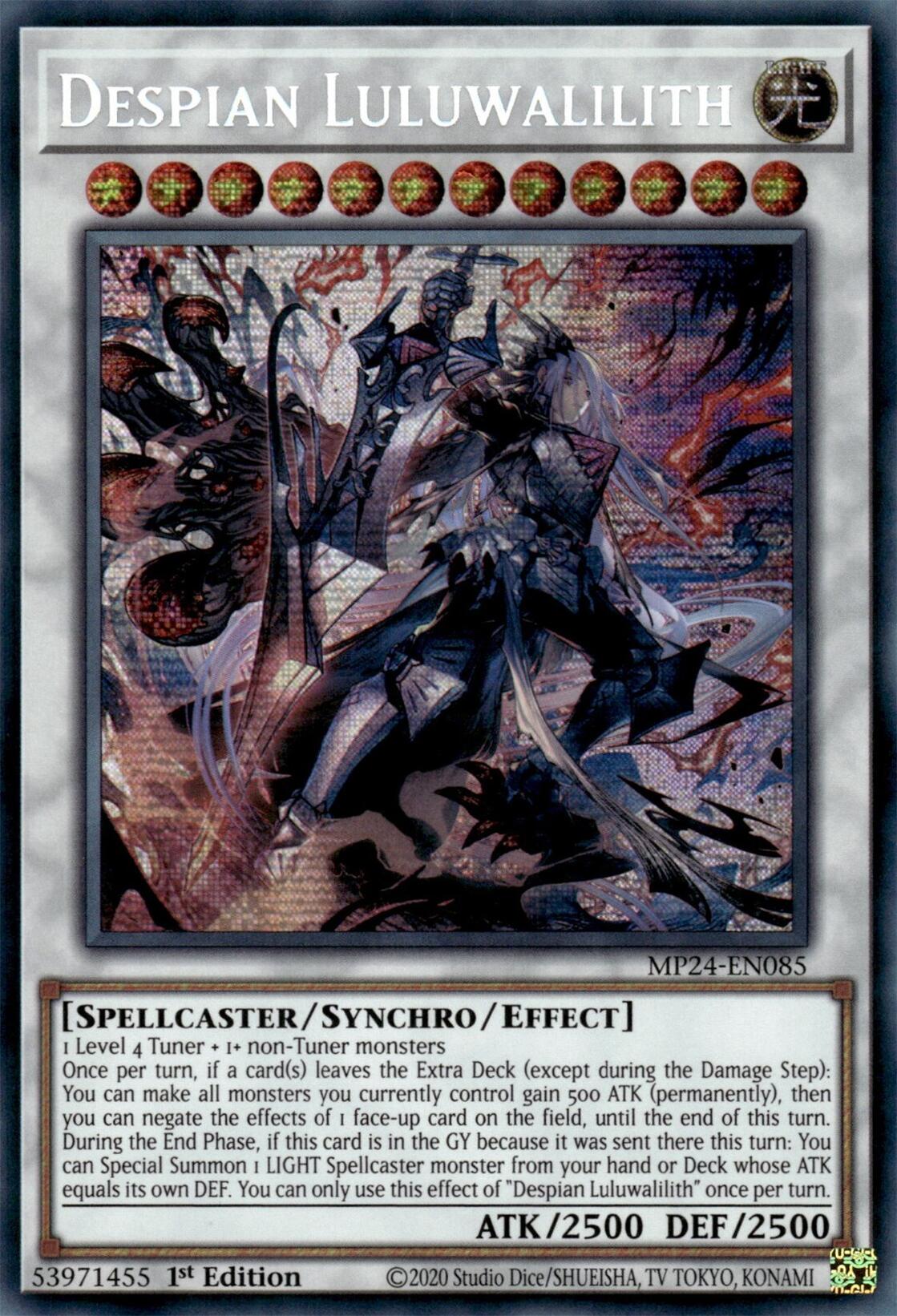 Despian Luluwalilith [MP24-EN085] Prismatic Secret Rare | Cracking-Singles