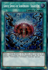 Sinful Spoils of Subversion - Snake-Eye [MP24-EN104] Prismatic Secret Rare | Cracking-Singles