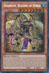 Duamutef, Blessing of Horus [MP24-EN115] Prismatic Secret Rare | Cracking-Singles