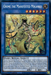 Ohime the Manifested Mikanko [MP24-EN135] Prismatic Secret Rare | Cracking-Singles