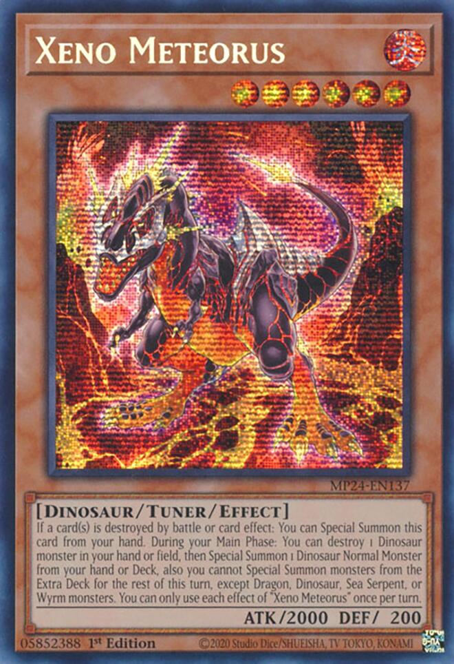 Xeno Meteorus [MP24-EN137] Prismatic Secret Rare | Cracking-Singles