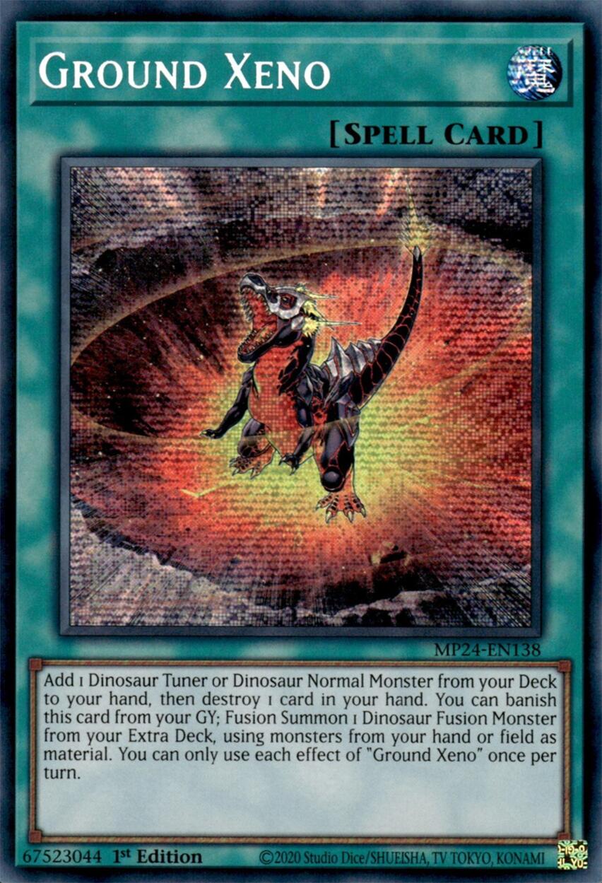 Ground Xeno [MP24-EN138] Prismatic Secret Rare | Cracking-Singles