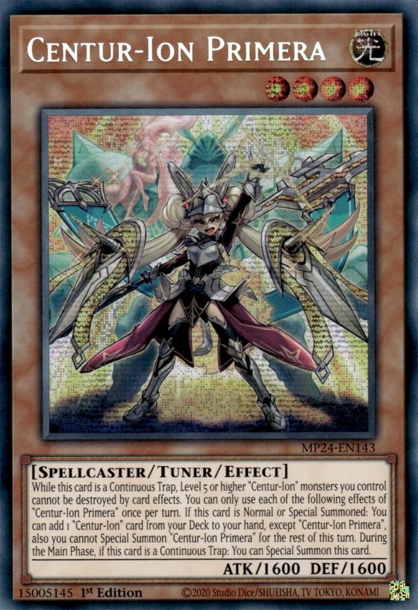 Centur-Ion Primera [MP24-EN143] Prismatic Secret Rare | Cracking-Singles