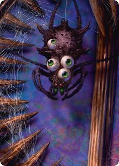 Spider Art Card [Duskmourn: House of Horror Art Series] | Cracking-Singles