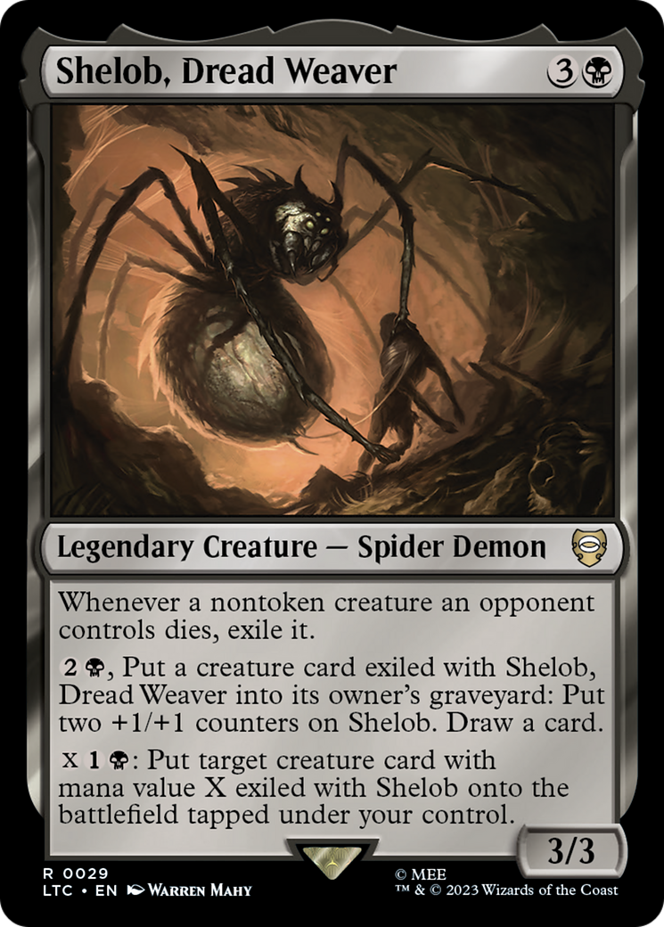 Shelob, Dread Weaver [The Lord of the Rings: Tales of Middle-Earth Commander] | Cracking-Singles