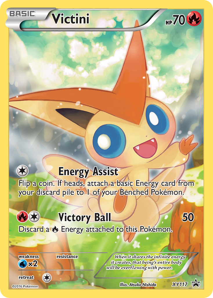 Victini (XY117) [XY: Black Star Promos] | Cracking-Singles