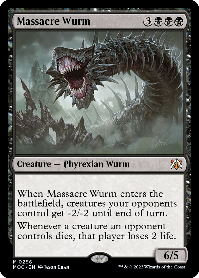 Massacre Wurm [March of the Machine Commander] | Cracking-Singles