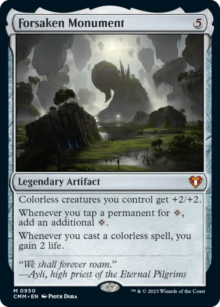 Forsaken Monument [Commander Masters] | Cracking-Singles