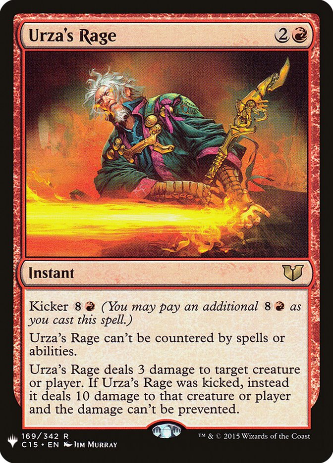 Urza's Rage [The List] | Cracking-Singles