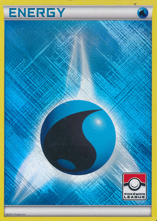 Water Energy (2011 Pokemon League Promo) [League & Championship Cards] | Cracking-Singles