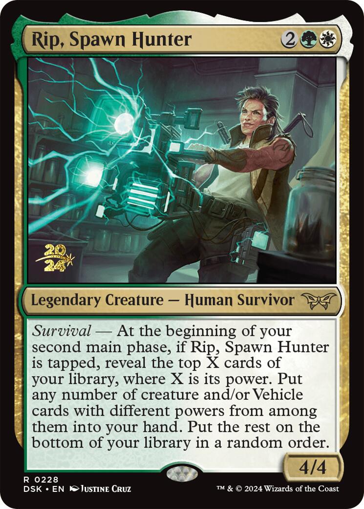 Rip, Spawn Hunter [Duskmourn: House of Horror Prerelease Promos] | Cracking-Singles