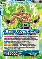 Broly // SS Broly, Full-Power Explosion (BT26-032) [Ultimate Advent] | Cracking-Singles