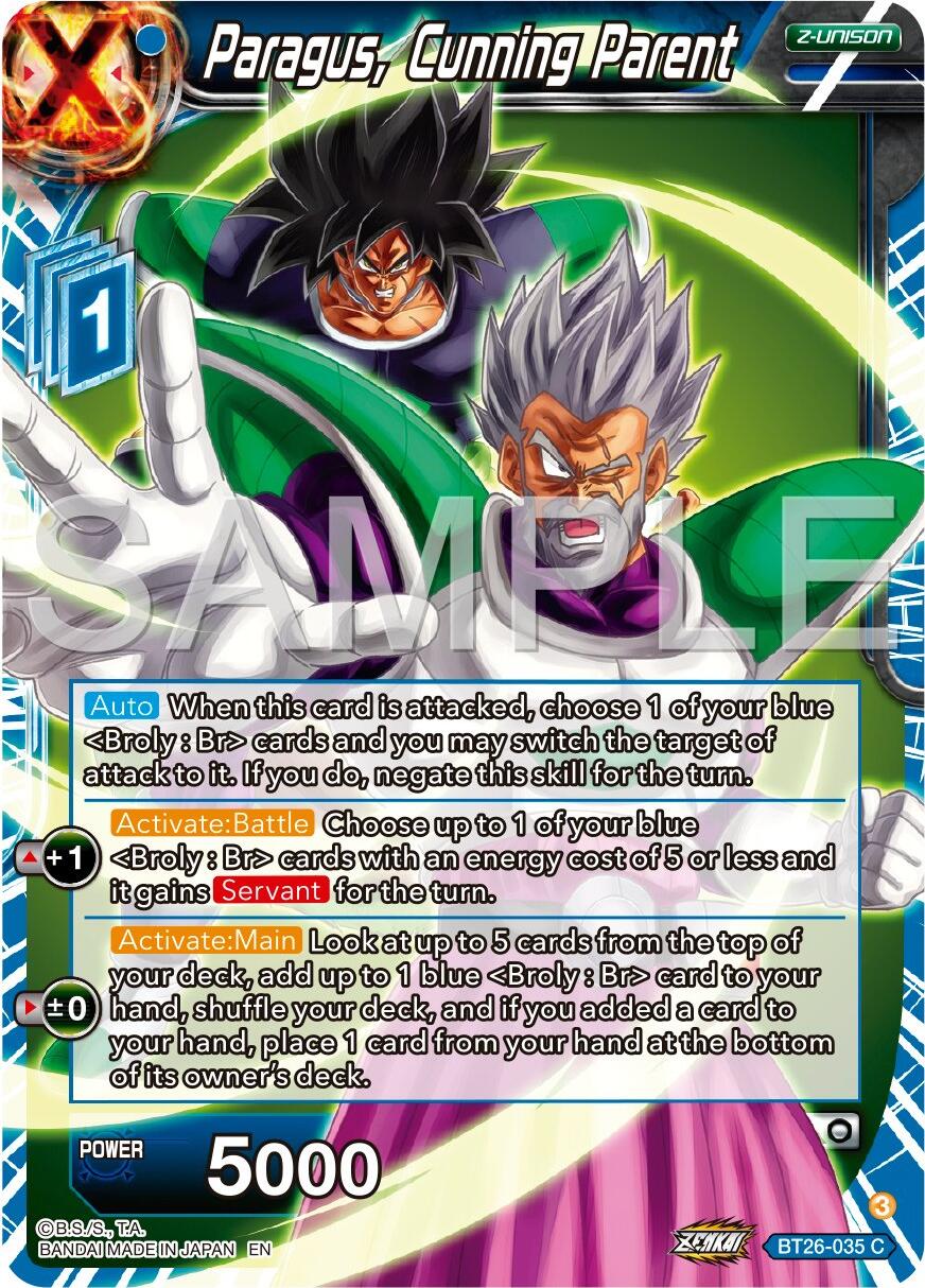 Paragus, Cunning Parent (BT26-035) [Ultimate Advent] | Cracking-Singles