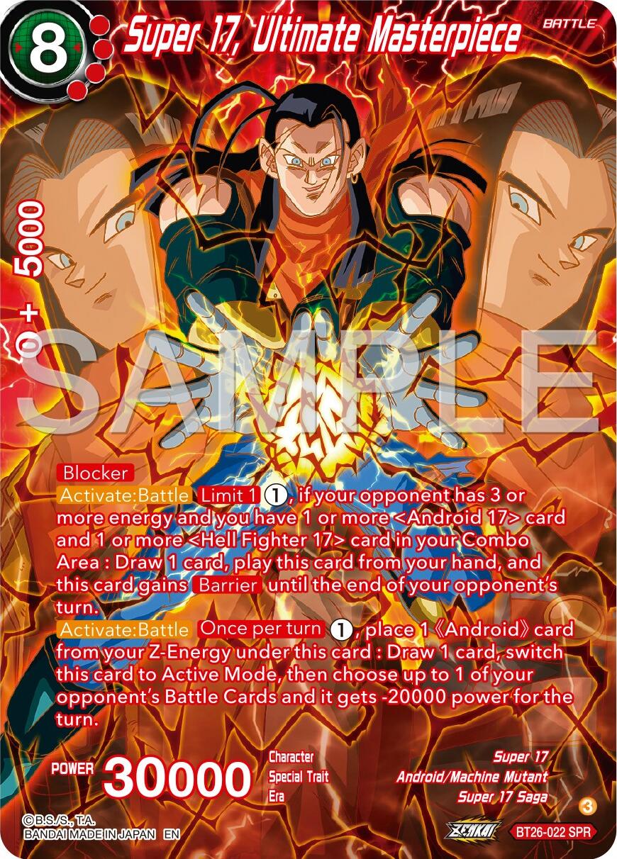 Super 17, Ultimate Masterpiece (SPR) (BT26-022) [Ultimate Advent] | Cracking-Singles