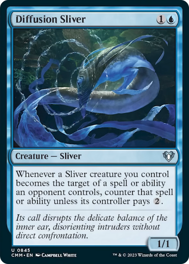 Diffusion Sliver [Commander Masters] | Cracking-Singles