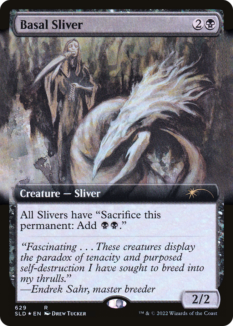 Basal Sliver (Extended Art) [Secret Lair Drop Promos] | Cracking-Singles