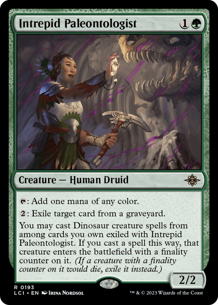 Intrepid Paleontologist [The Lost Caverns of Ixalan] | Cracking-Singles