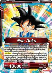 Son Goku // Son Goku & Android 18, Unexpected Tag Team (Alternate Art) (BT26-001) [Ultimate Advent] | Cracking-Singles