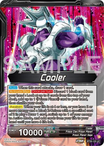 Cool // Golden Cooler, Dimension-Transcending Growth (Alternate Art) (BT26-120) [Ultimate Advent] | Cracking-Singles