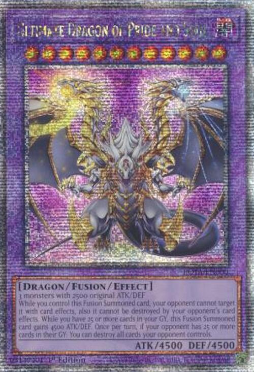 Ultimate Dragon of Pride and Soul [ROTA-EN000] Quarter Century Secret Rare | Cracking-Singles