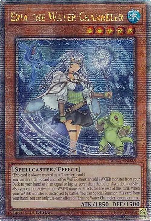 Eria the Water Channeler (Quarter Century Secret Rare) [ROTA-EN023] Quarter Century Secret Rare | Cracking-Singles