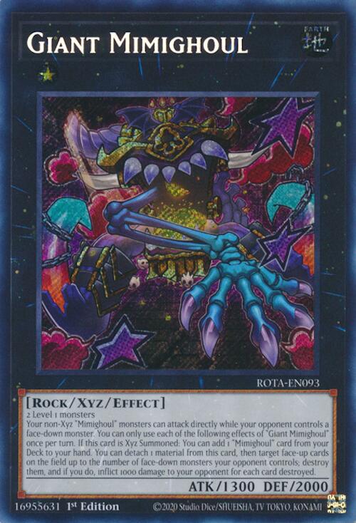 Giant Mimighoul [ROTA-EN093] Secret Rare | Cracking-Singles